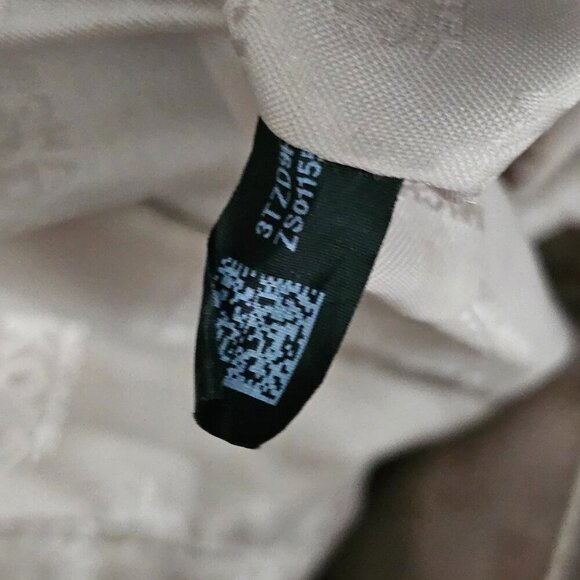 MICHAEL KORS Whipped Chelsea Brown Leather Gold Chain Large Shoulder Bag COA - Picture 13 of 15